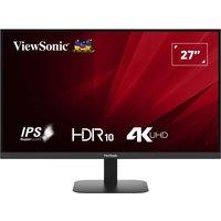 VIEWSONIC VA2708-4K-HD 4K Ultra HD 27" LED Monitor - Black, Black