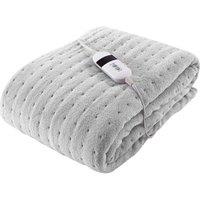 SILENTNIGHT Comfort Control Heated Throw - Grey, 160 x 120 cm