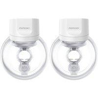 MOMCOZY S12 Pro Double Electric Wearable Breast Pump - White