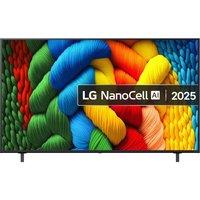 65" Lg NANO80 NanoCell AI 4K HDR Smart TV 2025 - 65NANO80A6B, Blue