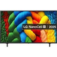 50" LG NANO80 NanoCell AI 4K HDR Smart TV 2025 -50NANO80A6B, Blue