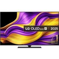 55" LG G5 OLED evo AI 4K HDR Smart TV 2025 (Stand Version) - OLED55G56LS, Silver/Grey