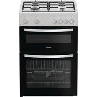 INDESIT ITG6GW 60 cm Gas Cooker - White, White