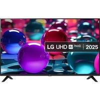 65" Lg UA73 LED 4K HDR Smart TV 2025 - 65UA73006LA, Black