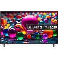 55" LG UA75 LED 4K HDR Smart TV 2025 - 55UA75006LA, Black