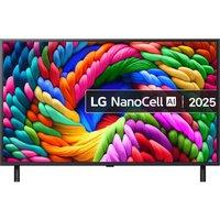 LG NANO90 NanoCell AI 4K HDR Smart TV 2025 - 43NANO90A6B, Black
