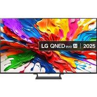 55" LG QNED93 QNED evo AI Mini LED 4K HDR Smart TV 2025 - 55QNED93A6A, Black