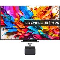 75" Lg QNED9MA QNED evo AI 4K HDR True Wireless Smart TV 2025 - 75QNED9MA6B, Black