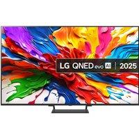 85" LG QNED93 QNED evo AI Mini LED 4K HDR Smart TV 2025 - 85QNED93A6A, Black