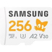 SAMSUNG Sonic Pro Plus V30 microSD Memory Card - 256 GB, Red