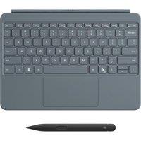 MICROSOFT Surface Pro Typecover & Surface Slim Pen 2 Bundle - Ocean, Silver/Grey,Green