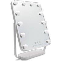 RIO MMHD Hollywood Glamour LED Mirror - White, White