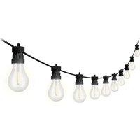 4LITE Antheia Solar Traditional Festoon LED Light String - 5 m