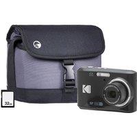 KODAK PIXPRO FZ45 Digital Camera Kit with Carry Bag & 32 GB SD Card - Black, Black