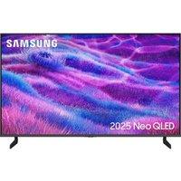 50" SAMSUNG QN80F Neo QLED 4K Mini LED Vision AI Smart TV 2025 - QE50QN80F, Silver/Grey