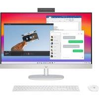 HP 24-cr2002na 23.8" All-in-One PC - Intel Core Ultra 5, 1 TB SSD, White, White