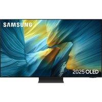 77" SAMSUNG S95F OLED Glare Free 4K Vision AI Smart TV 2025 - QE77S95F, Black