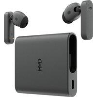 HMD Amped Wireless Bluetooth Noise-Cancelling Earbuds - Black, Black