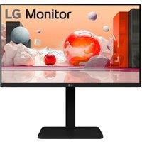 LG 24BA450-B Full HD 24" LED Monitor - Black, Black