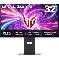 LG UltraGear 32GS95UV-B.AEK 4K Ultra HD 32" OLED Gaming Monitor - Black, Black