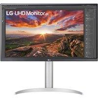 LG 27UP850K-W.AEK 4K Ultra HD 27" LED Monitor - Black & Silver, Black,Silver/Grey