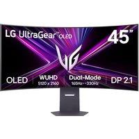 LG UltraGear 45GX950A-B.AEK 5K Ultra HD 45" Curved OLED Gaming Monitor - Black, Black