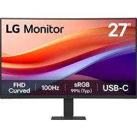 LG 27U421A-B.AEKQ Full HD 27" Curved TFT LCD Monitor - Black, Black