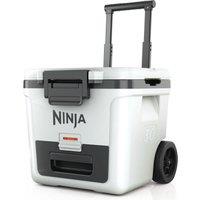 NINJA FB230UKWH FrostVault 28L Wheeled Cooler with Dry Zone - White