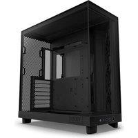 NZXT H6 FLOW ATX Mid-Tower PC Case - Black, Black