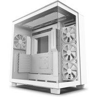 NZXT H9 ELITE ATX Mid-Tower PC Case - White, White