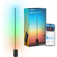 GOVEE Lyra RGBICWW Smart Corner Floor Lamp - Black