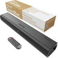 MAJORITY Naga 60 2.1 Wireless Sound Bar, Black
