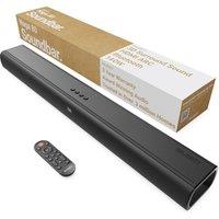 MAJORITY Naga 80 2.1 Wireless Sound Bar, Black