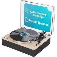 MAJORITY Folio Belt Drive Bluetooth Turntable - Black & Beige, Black