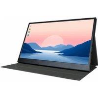 DENVER PMO-15602 Full HD 15.6" TFT LCD Portable Monitor - Dark Grey, Silver/Grey