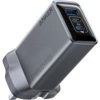 ANKER Prime A2688 3-Port USB Charger, Black,Silver/Grey
