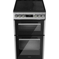 KENWOOD KDC50S25 50 cm Electric Ceramic Cooker - Silver, Silver/Grey