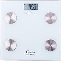 KINETIK KINBCA1 Body Analyser Bathroom Scale - White, White