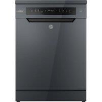 HOOVER H-Dish 500 HF 4B7F0A-80 Full-size WiFi-enabled Dishwasher - Anthracite, Silver/Grey