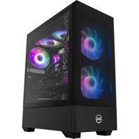 PCSPECIALIST Flux 602 Gaming PC - IntelCore i7, RX 9070 XT, 1 TB SSD, Black