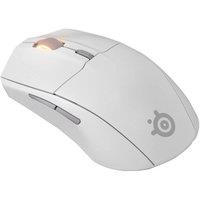 STEELSERIES Rival 3 Gen 2 Wireless Optical Gaming Mouse - White, White