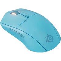 STEELSERIES Rival 3 Gen 2 Wireless Optical Gaming Mouse - Aqua, Blue