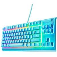 STEELSERIES Apex 3 TKL Gaming Keyboard - Aqua, Blue