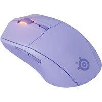 STEELSERIES Rival 3 Gen 2 Wireless Optical Gaming Mouse - Lavender, Purple