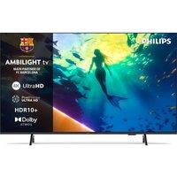50" PHILIPS Ambilight 50PUS8000/05 Smart 4K Ultra HD HDR LED TV, Black