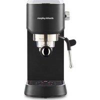 MORPHY RICHARDS Signature Espresso Coffee Machine - Black, Black