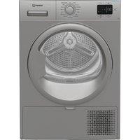 INDESIT C YD 92D SS UK 9 kg Heat Pump Tumble Dryer - Silver, Silver/Grey