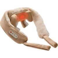SHARPER IMAGE Mini Neck Shiatsu Massager Cordless Luxe - Beige