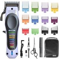 WAHL Colour Pro Hair Clipper - White & Black, Blue,White