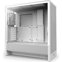 NZXT H5 Flow ATX Mid-Tower PC Case - White, White